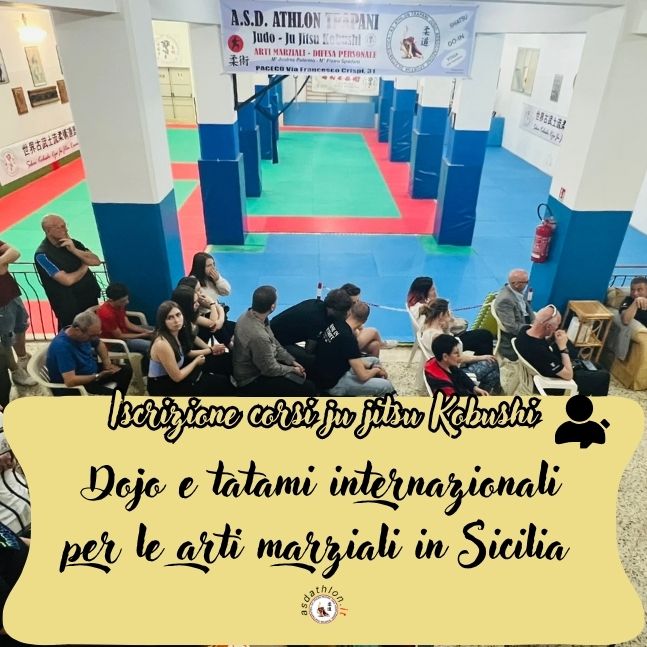 Iscrizione corsi di ju jitsu a Trapani nella migliore palestra di arti marziali sport da combattimento seminari e stage internazionali