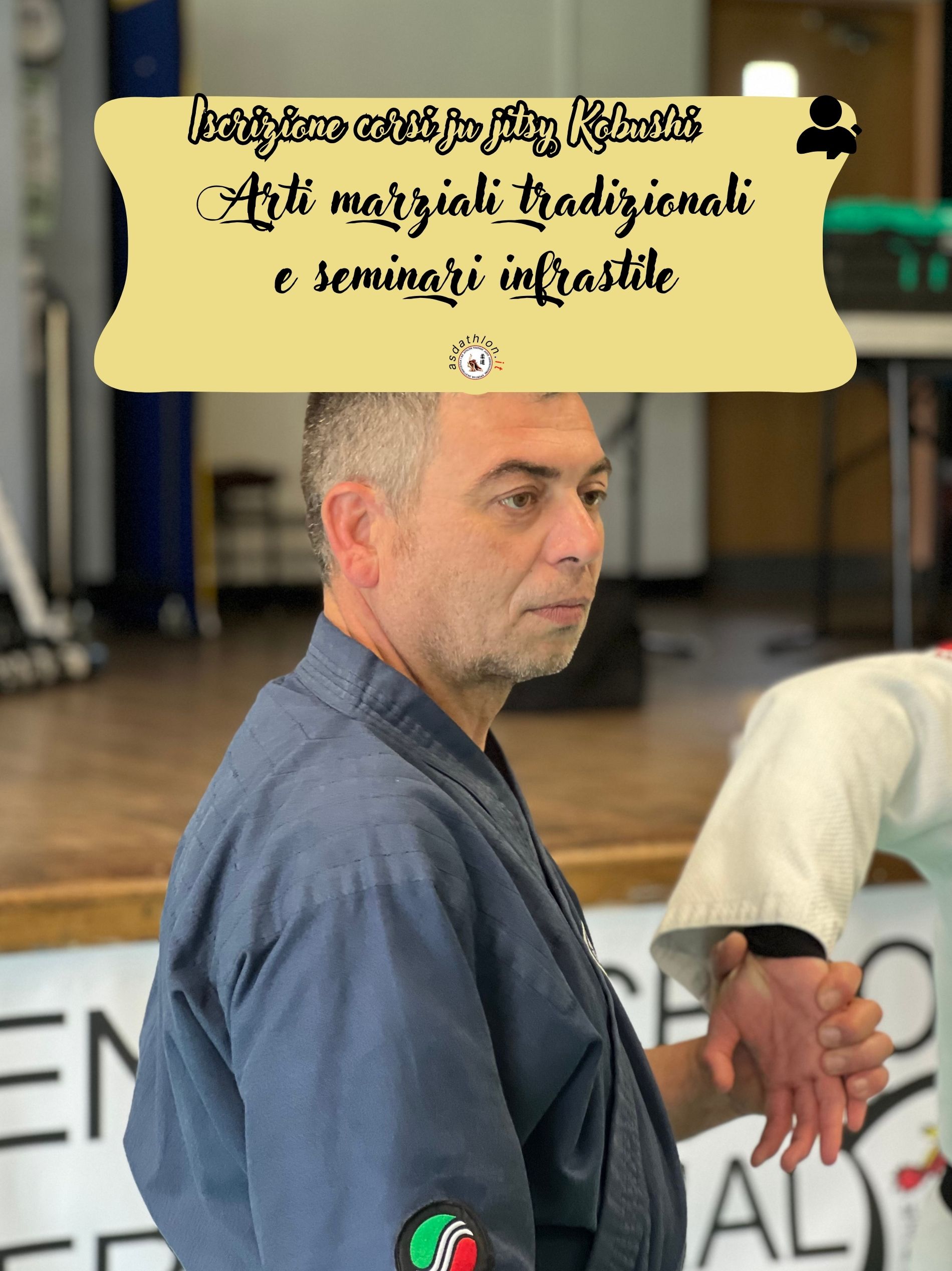 Iscrizione corso ju jitsu a Trapani della Scuola Sekai Kobushi ryu ju jitsu renmei del Sōke Maestro Pietro Spadaro hanshi