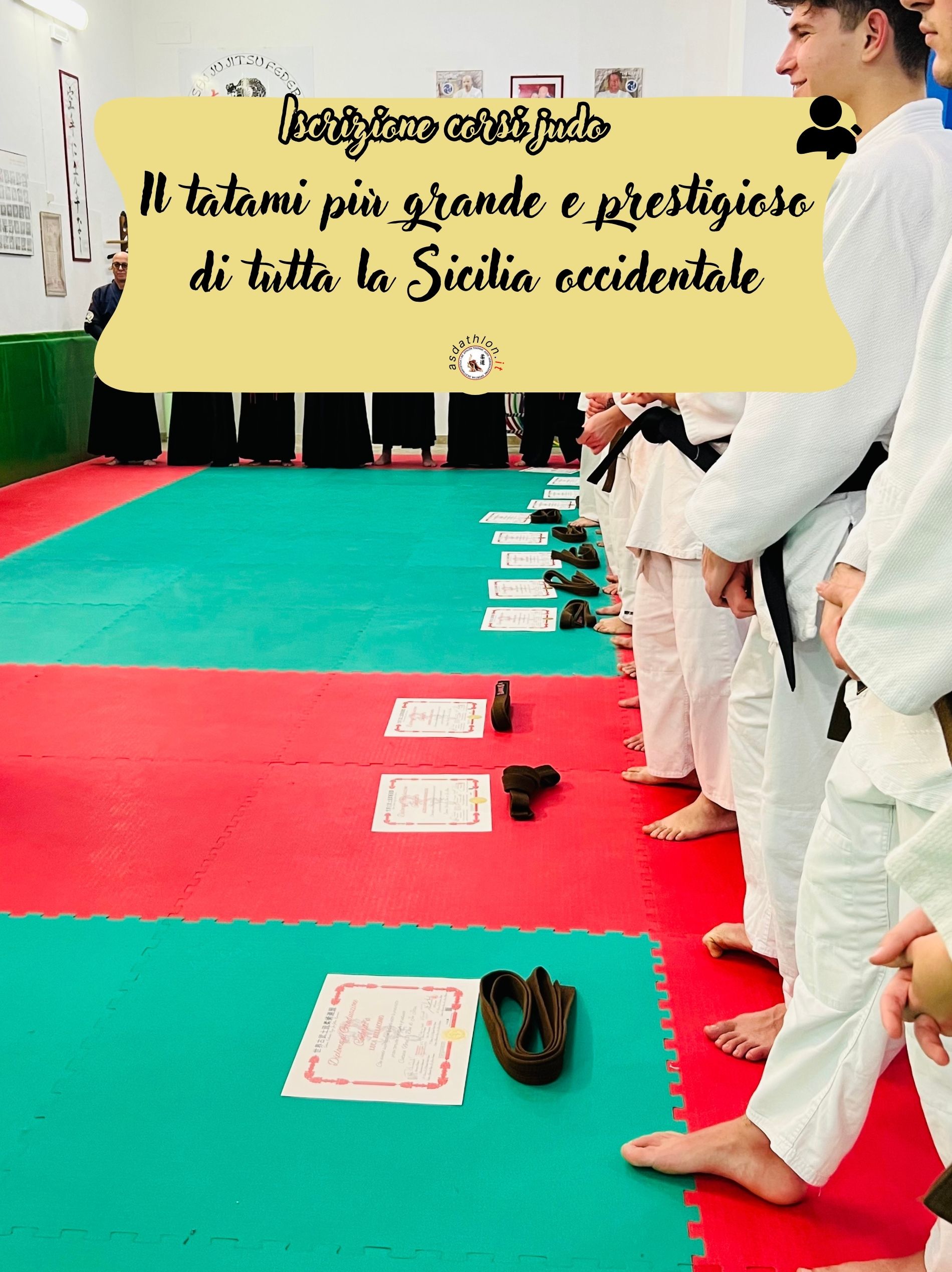 Iscrizione corsi di judo agonistico e judo per bambini a Trapani - Athlon Trapani judo come la migliore palestra di judo a Trapani